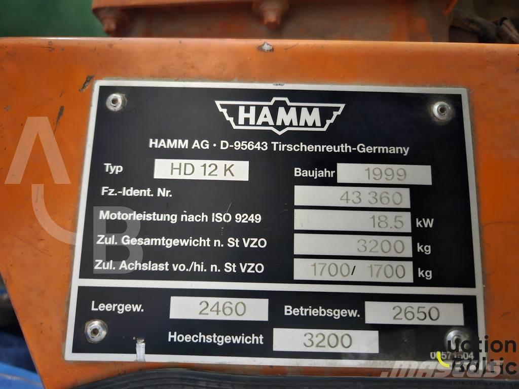 Hamm HD 12 K Egyéb hengerek