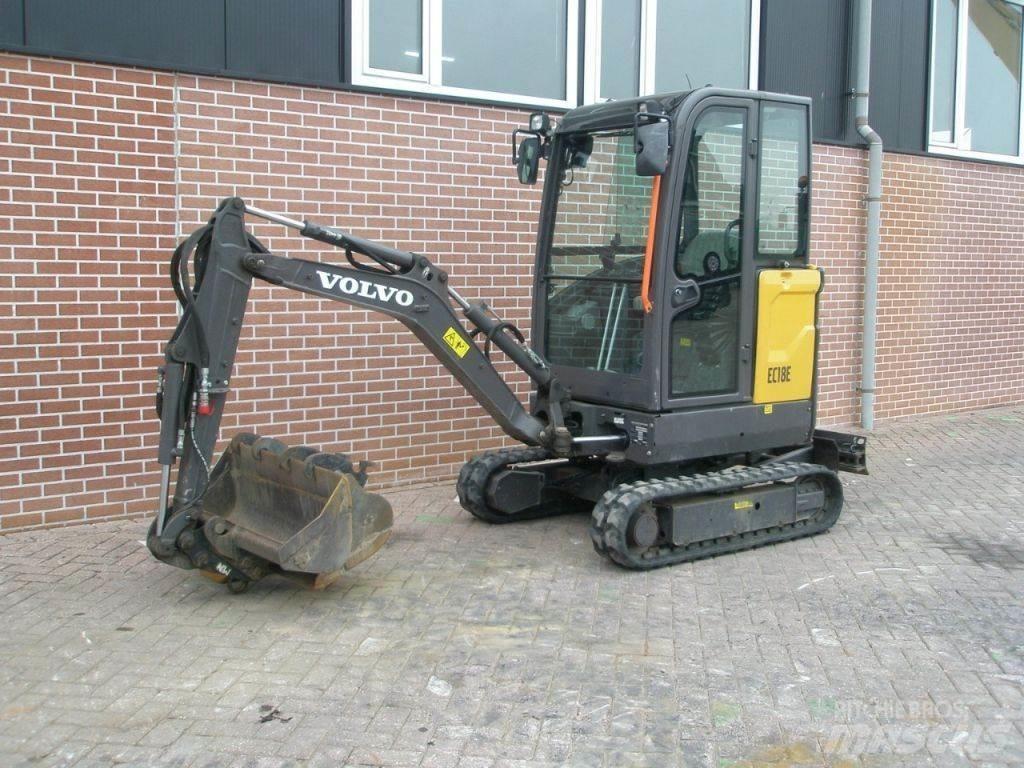 Volvo ECR18E Mini kotrók < 7t