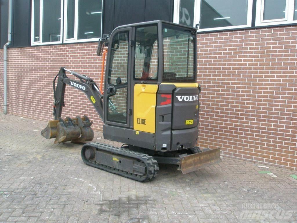 Volvo ECR18E Mini kotrók < 7t