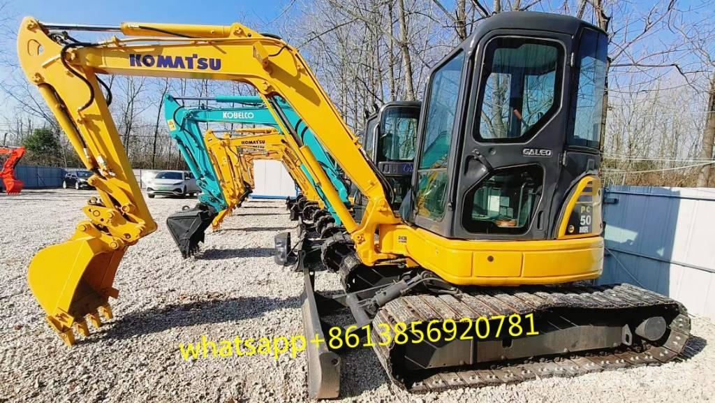 Komatsu PC 50 MR Mini kotrók < 7t