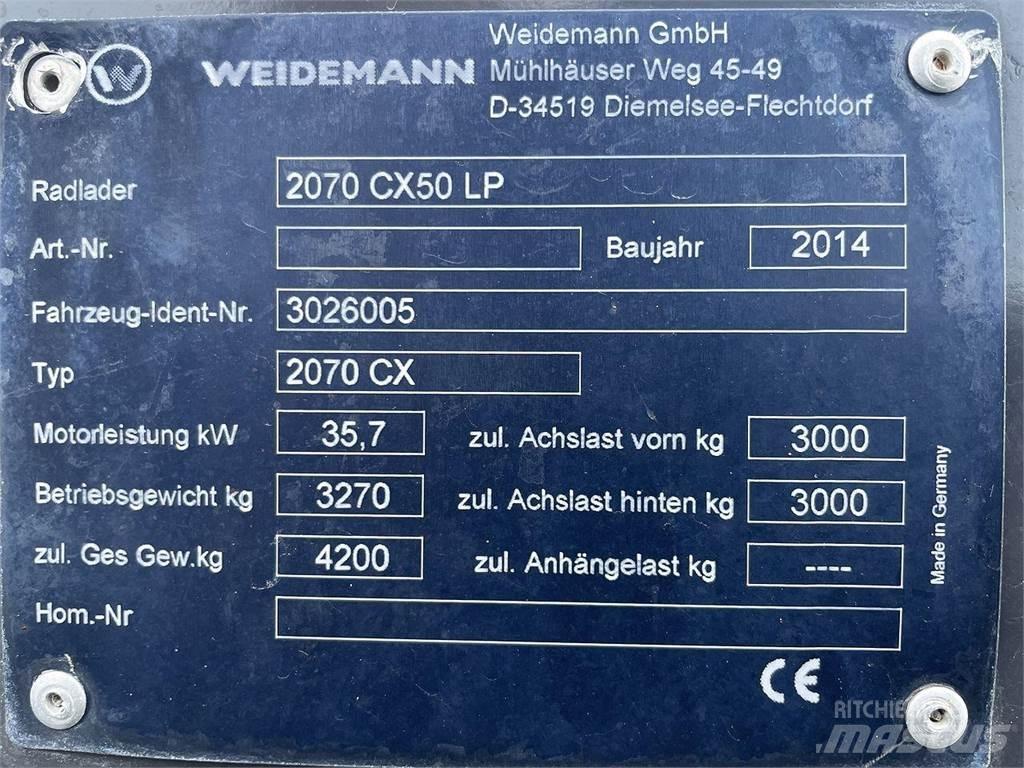 Weidemann 2070 Univerzális rakodók