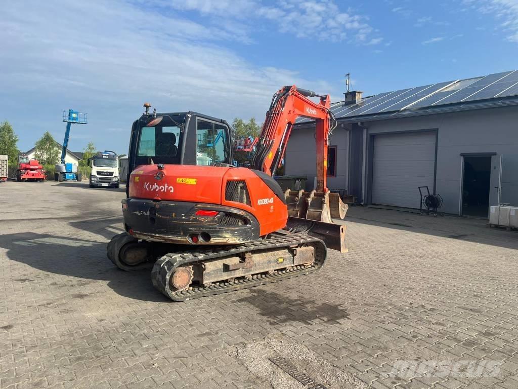 Kubota KX 080-4 Közepes (midi) kotrók 7 t - 12 t