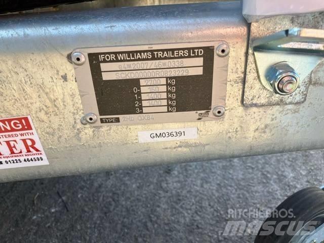 Ifor Williams GX 84 Mélybölcsős