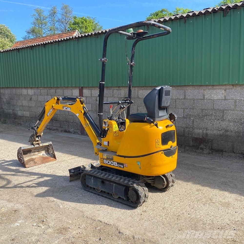 JCB 8008 Mini kotrók < 7t