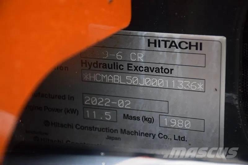 Hitachi ZX19.6 CR Mini kotrók < 7t