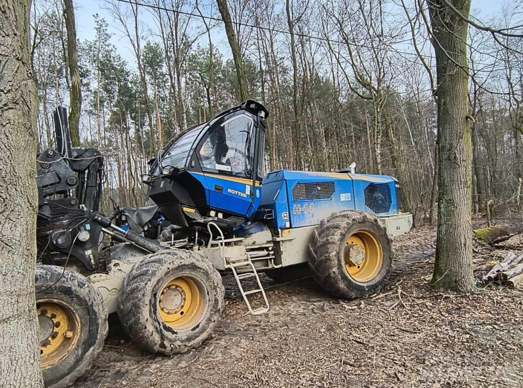 Rottne H14 Betakarítók