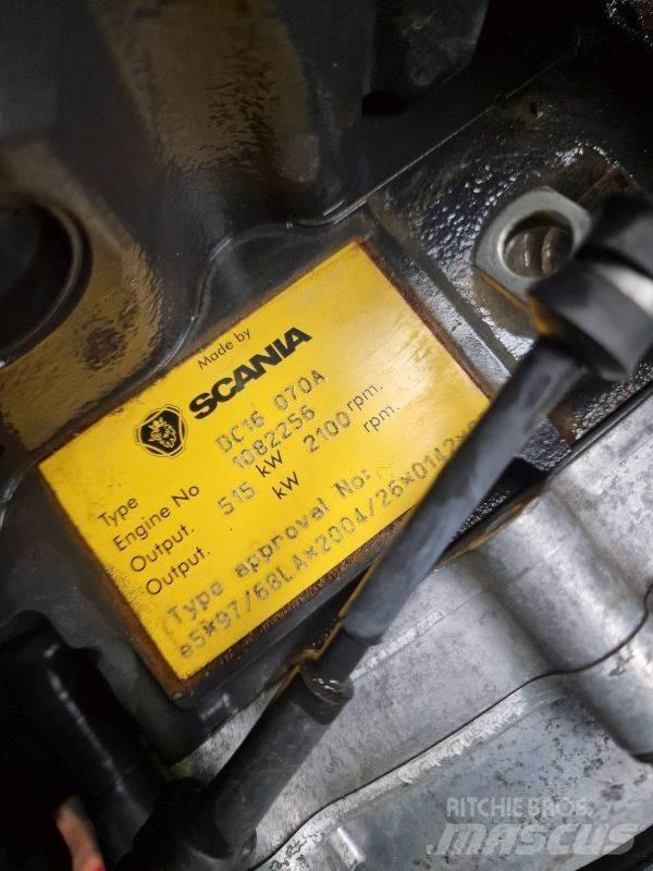 Scania DC16 070A Motorok