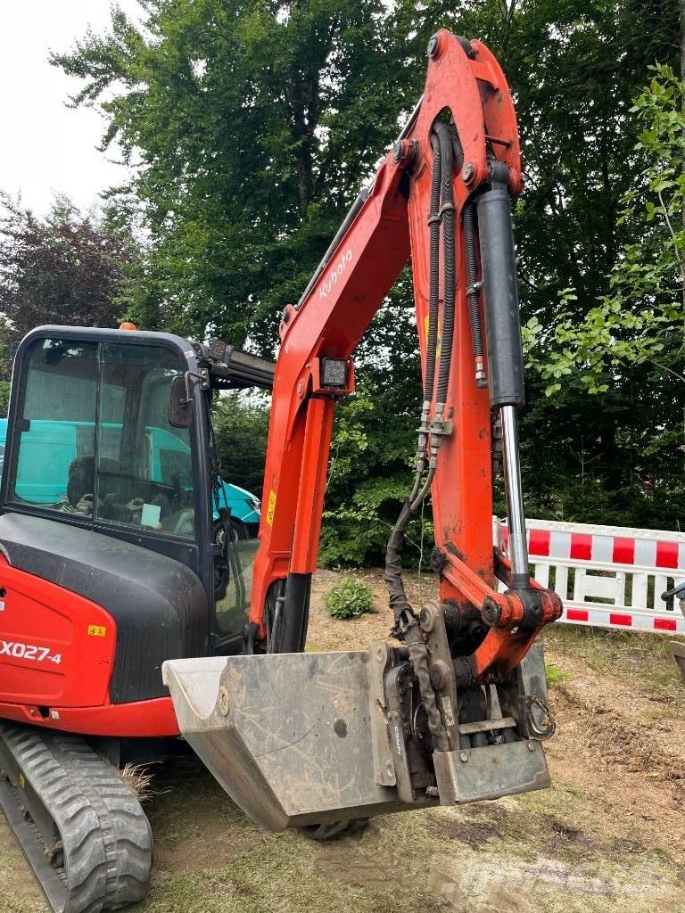 Kubota KX 027-4 Mini kotrók < 7t