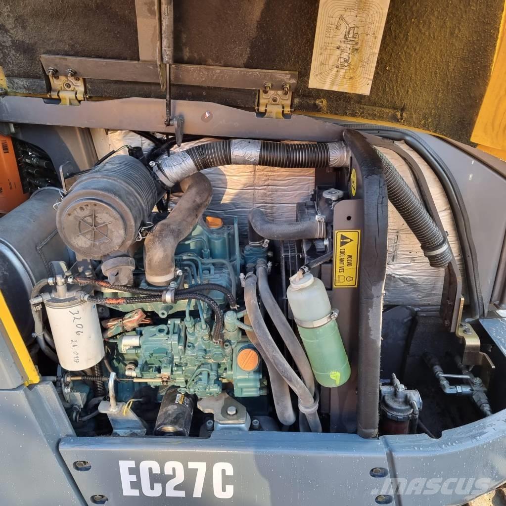 Volvo EC 27 C Mini kotrók < 7t