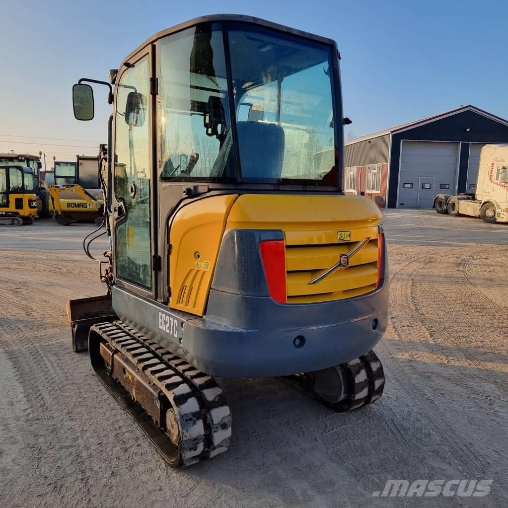 Volvo EC 27 C Mini kotrók < 7t