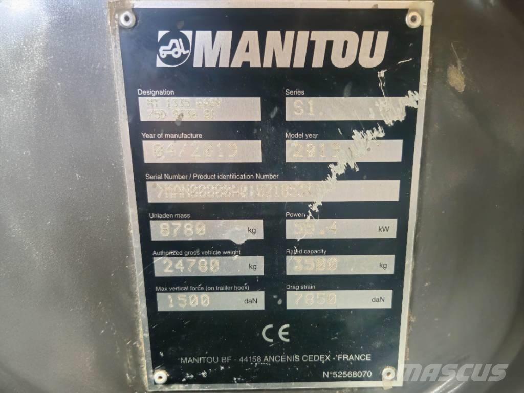 Manitou MT 1335 Teleszkópos rakodók