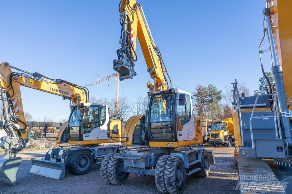 Liebherr A 916C Gumikerekes kotrók