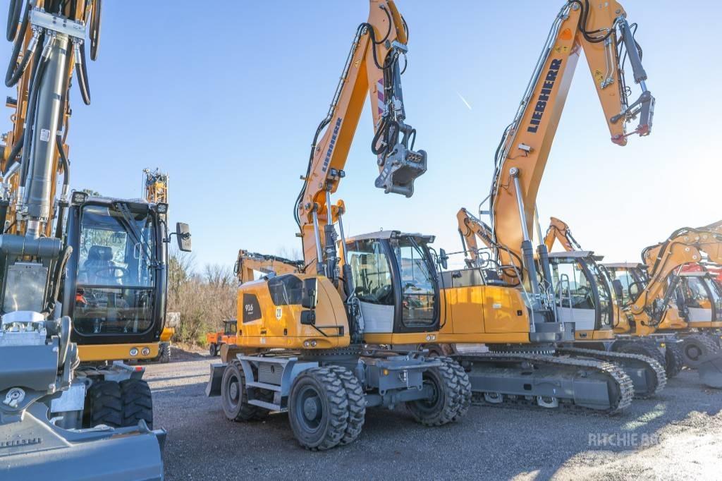 Liebherr A 916C Gumikerekes kotrók