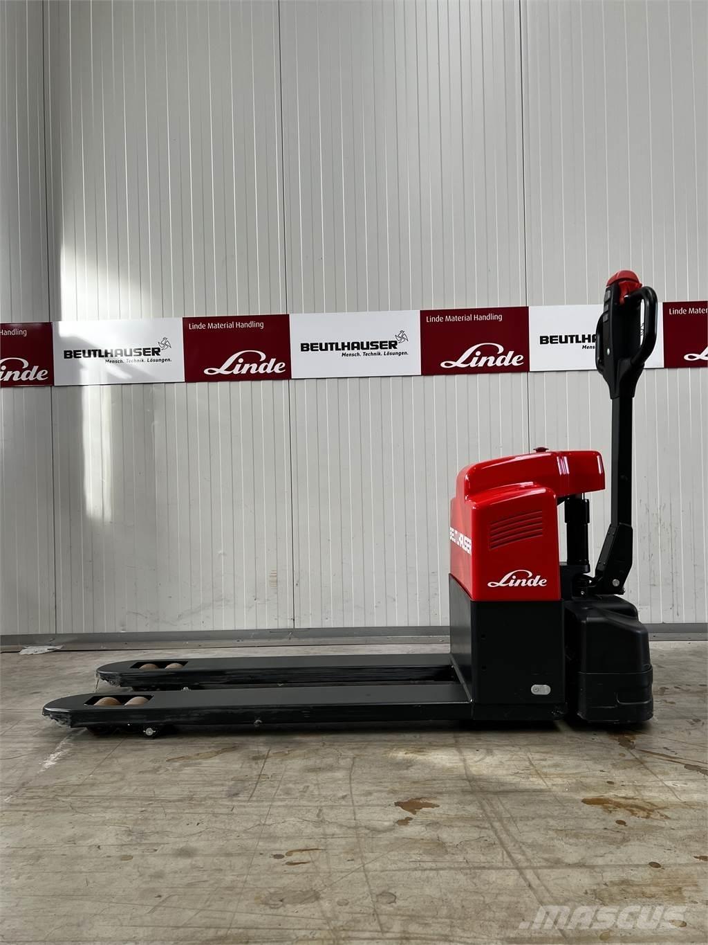 Linde MT15 Gyalogkíséretű targonca