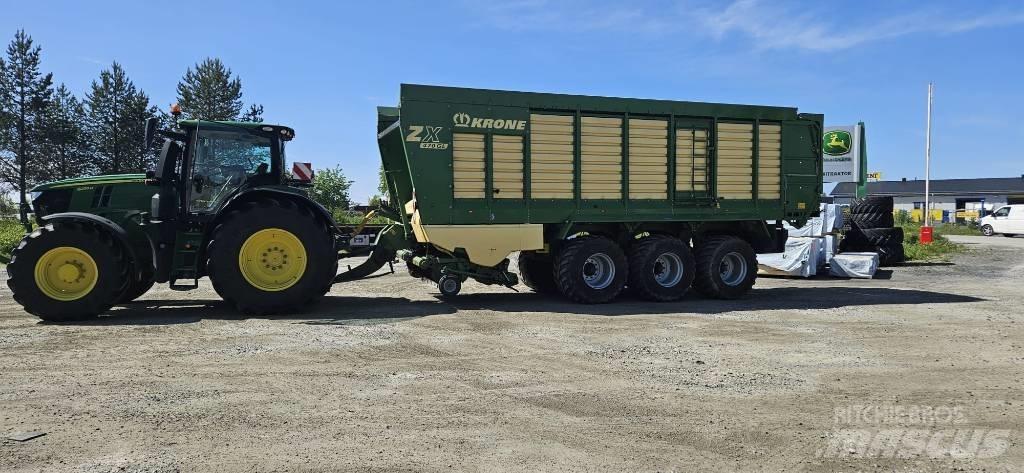 Krone ZX 470 GL Önrakodó pótkocsik