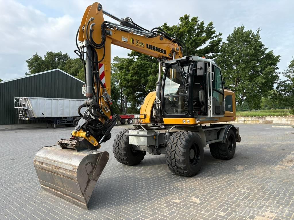 Liebherr 914 Gumikerekes kotrók
