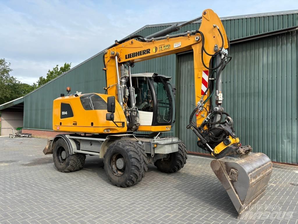 Liebherr 914 Gumikerekes kotrók
