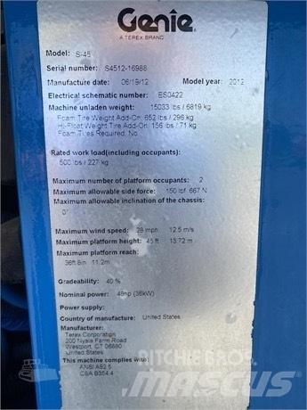 Genie S 45 Teleszkópos emelők