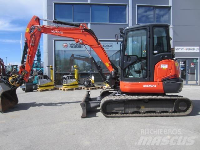 Kubota KX 057-4 Mini kotrók < 7t