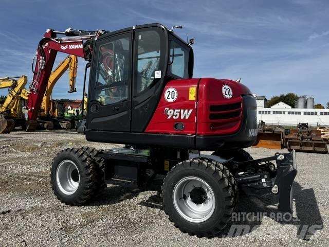 Yanmar B 95W Gumikerekes kotrók
