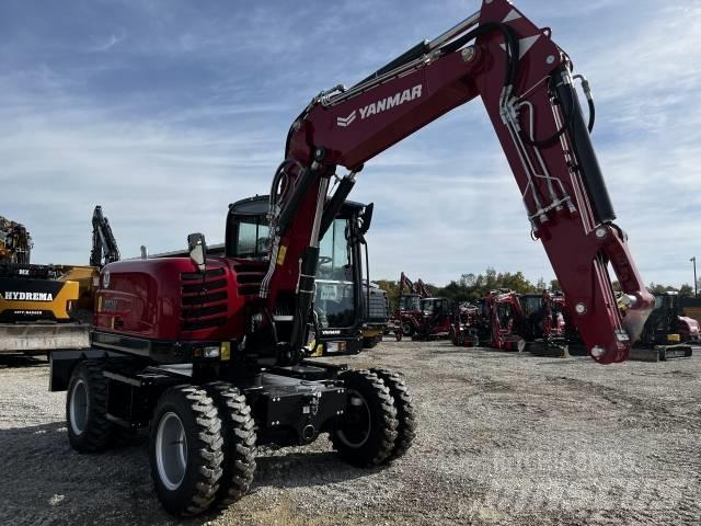 Yanmar B 95W Gumikerekes kotrók