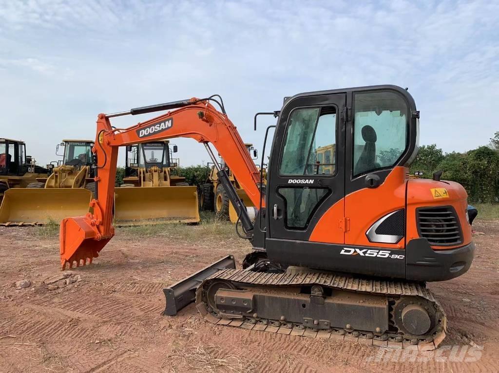 Doosan DX 55 Mini kotrók < 7t
