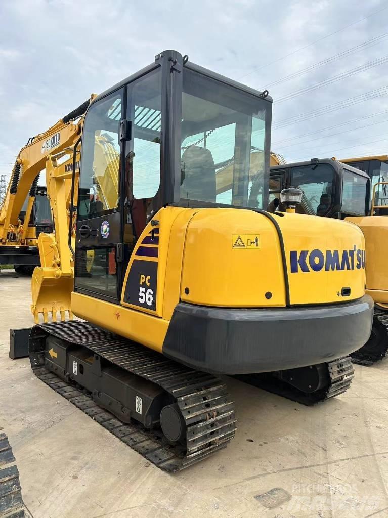 Komatsu PC 56 Mini kotrók < 7t