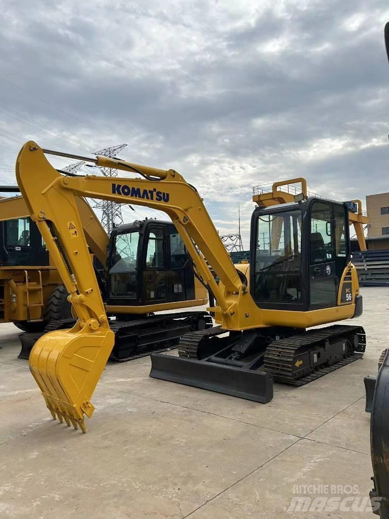 Komatsu PC 56 Mini kotrók < 7t