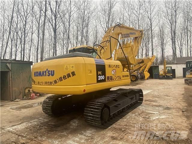 Komatsu pc200-7 Lánctalpas kotrók