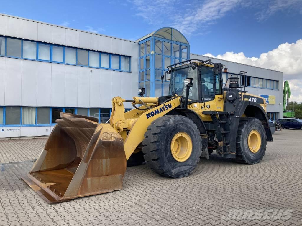 Komatsu WA 470-8 Gumikerekes homlokrakodók