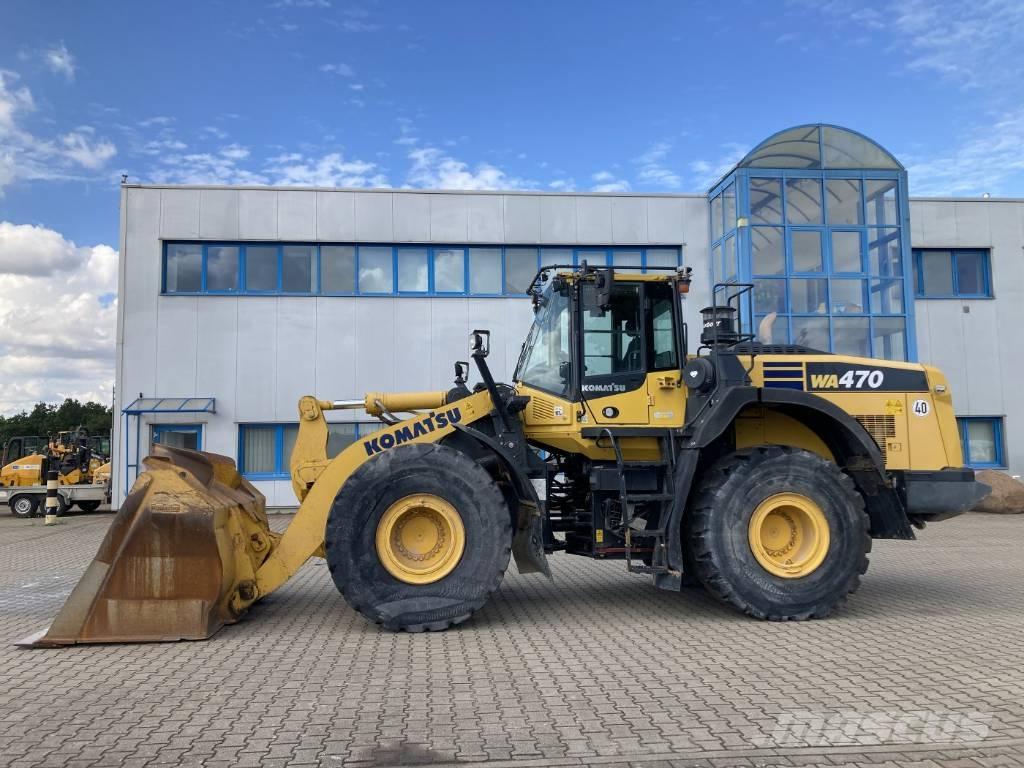 Komatsu WA 470-8 Gumikerekes homlokrakodók
