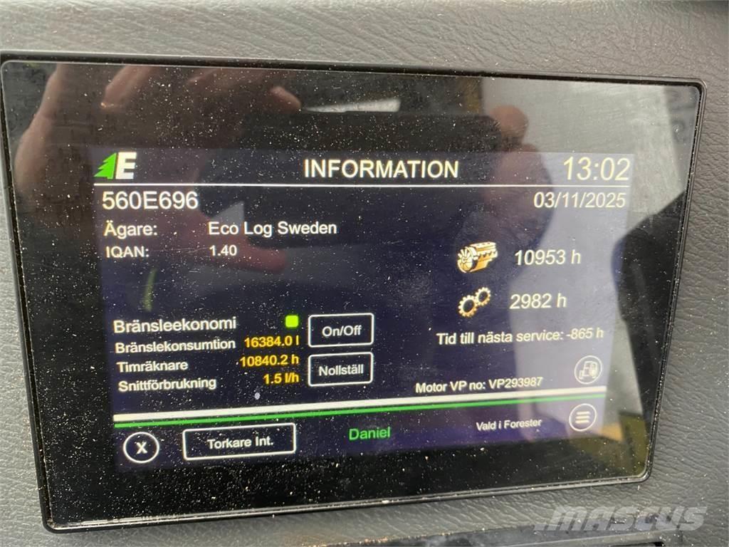 Eco Log 560 Betakarítók