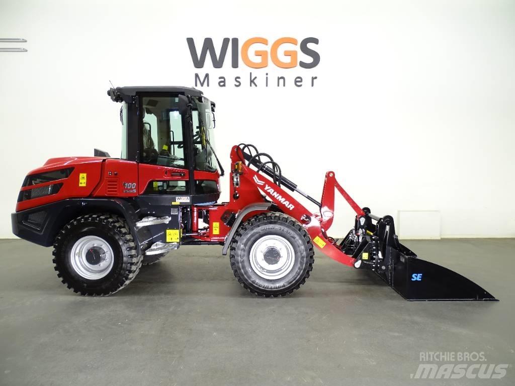 Yanmar V 100-5 Gumikerekes homlokrakodók