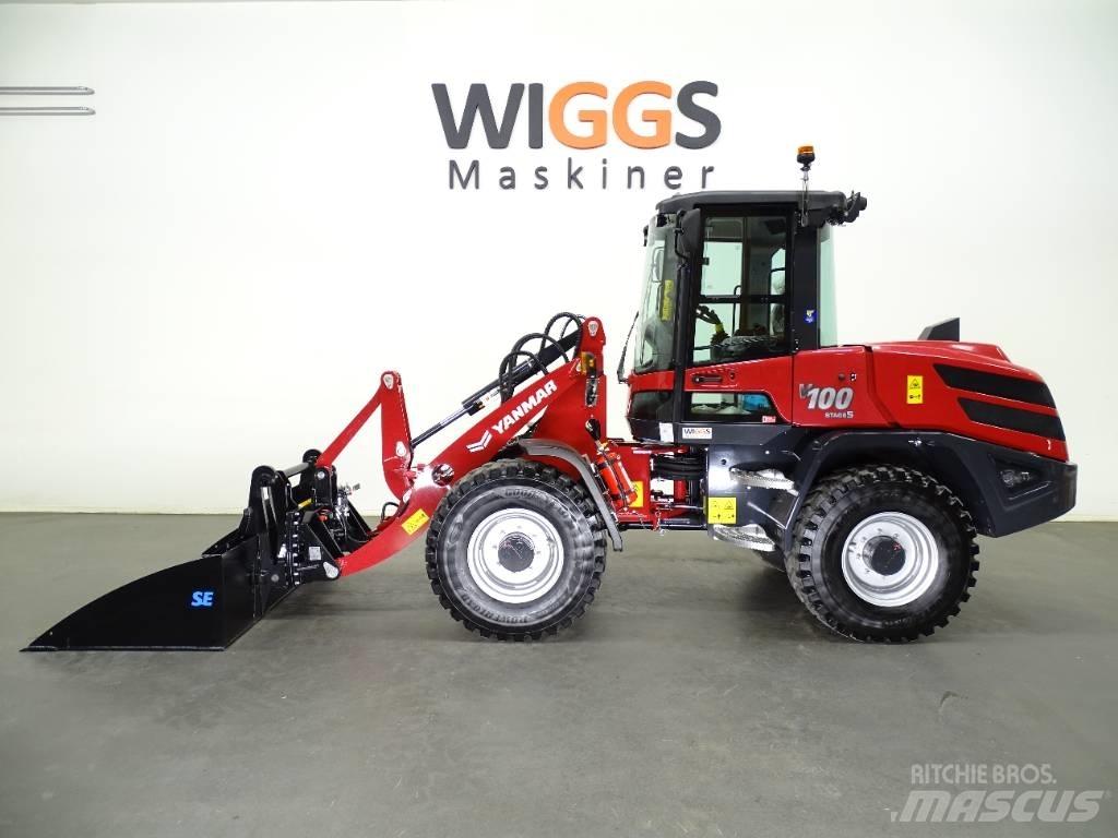 Yanmar V 100-5 Gumikerekes homlokrakodók