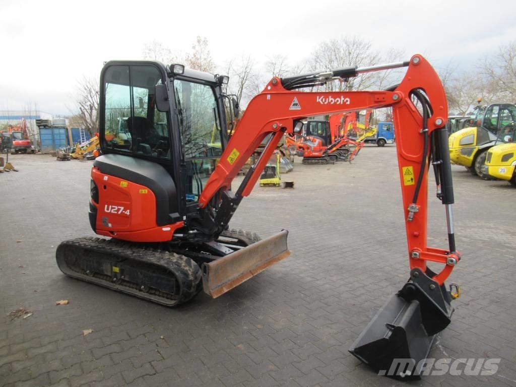 Kubota KX027-4 GL Mini kotrók < 7t