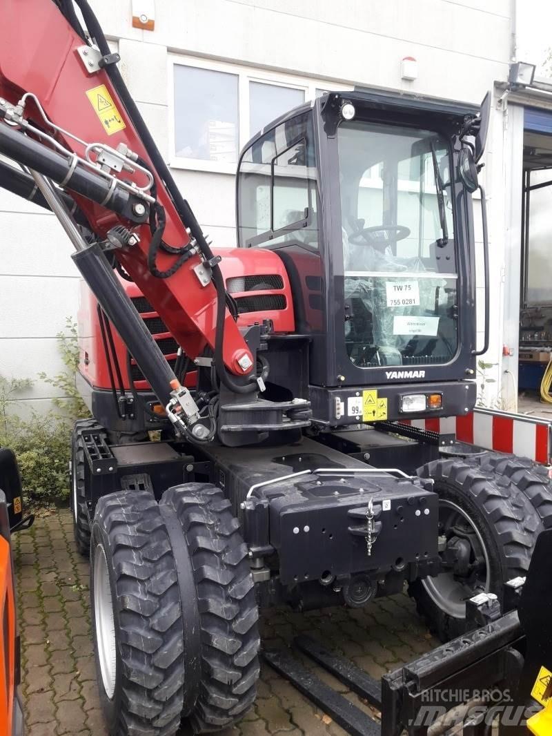 Yanmar B75W Gumikerekes kotrók