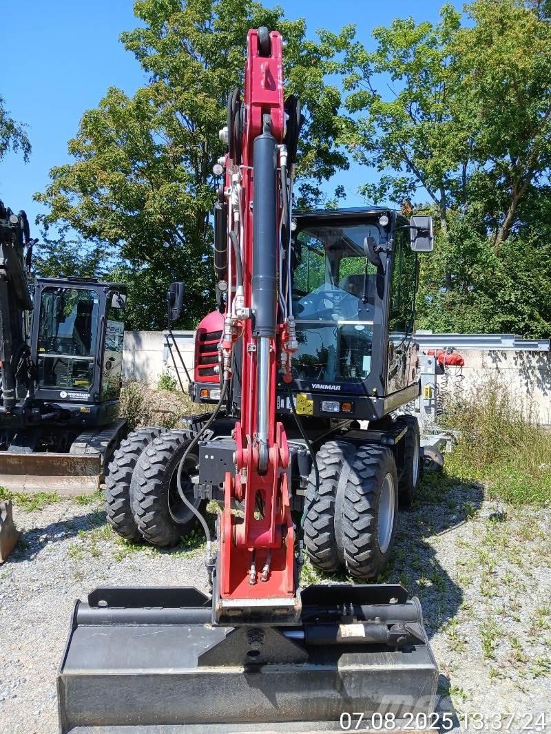 Yanmar B75W Gumikerekes kotrók