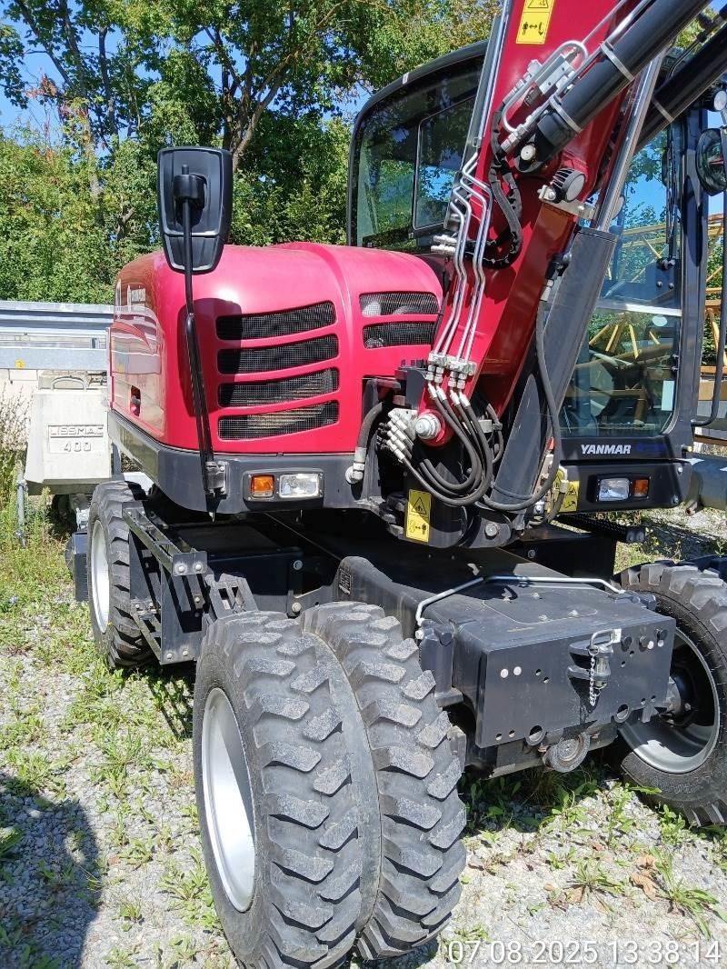 Yanmar B75W Gumikerekes kotrók