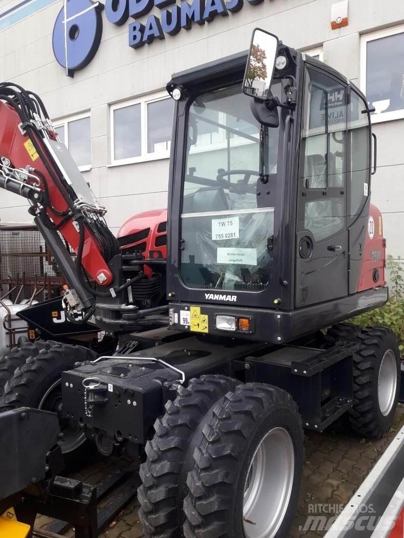 Yanmar B75W Gumikerekes kotrók