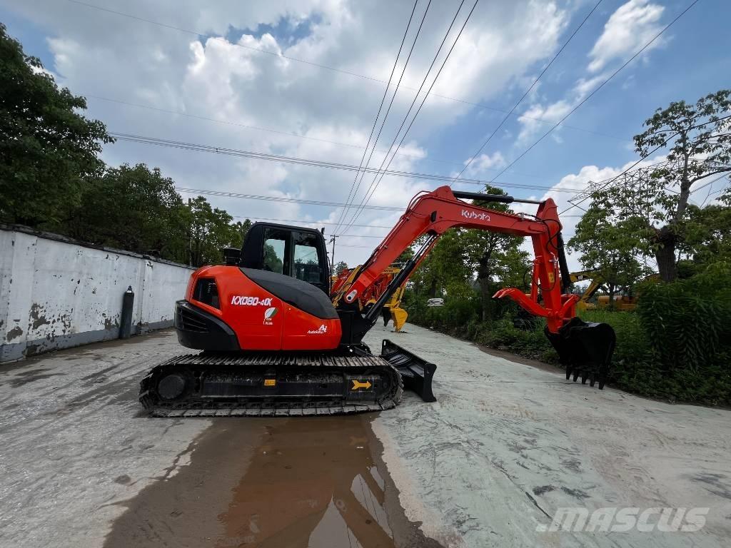 Kubota KX 080-4 CX Közepes (midi) kotrók 7 t - 12 t