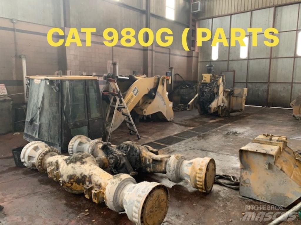 CAT 980 G Gumikerekes homlokrakodók
