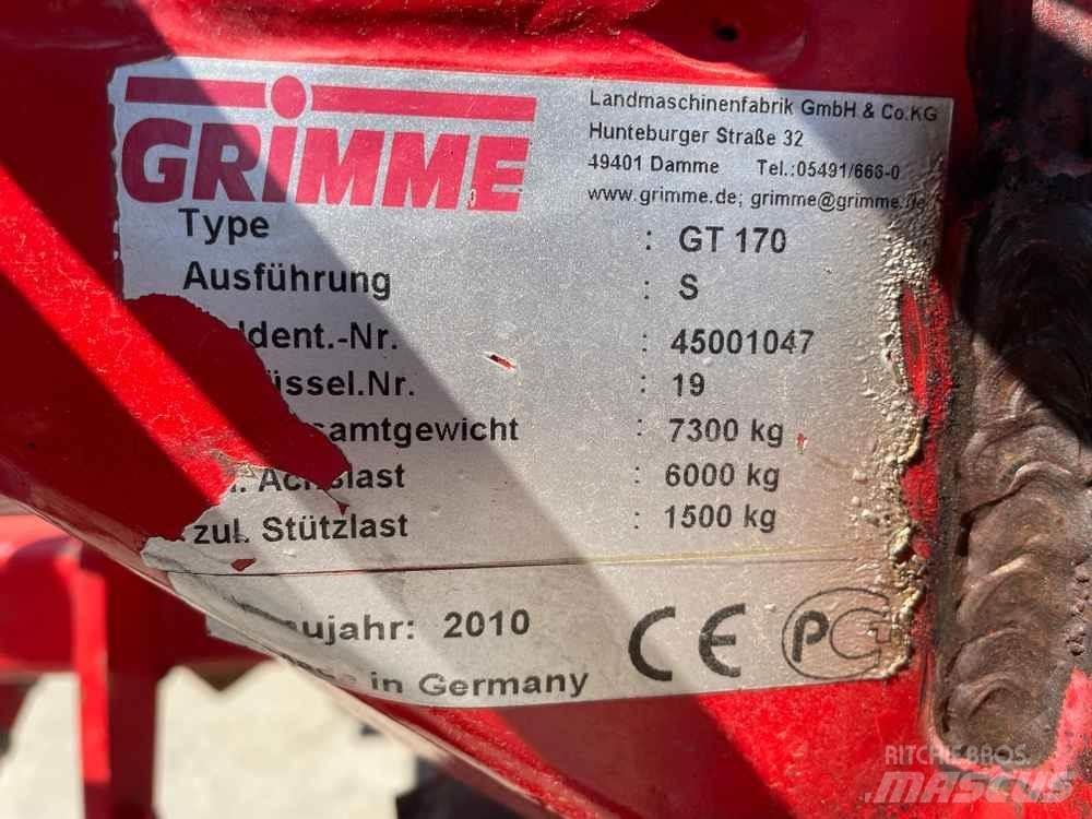 Grimme GT 170 Egyéb mezőgazdasági gépek