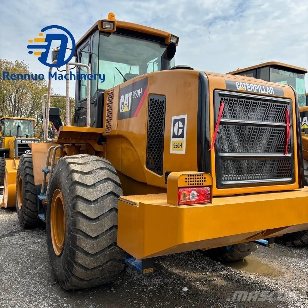 CAT 950 H Gumikerekes homlokrakodók