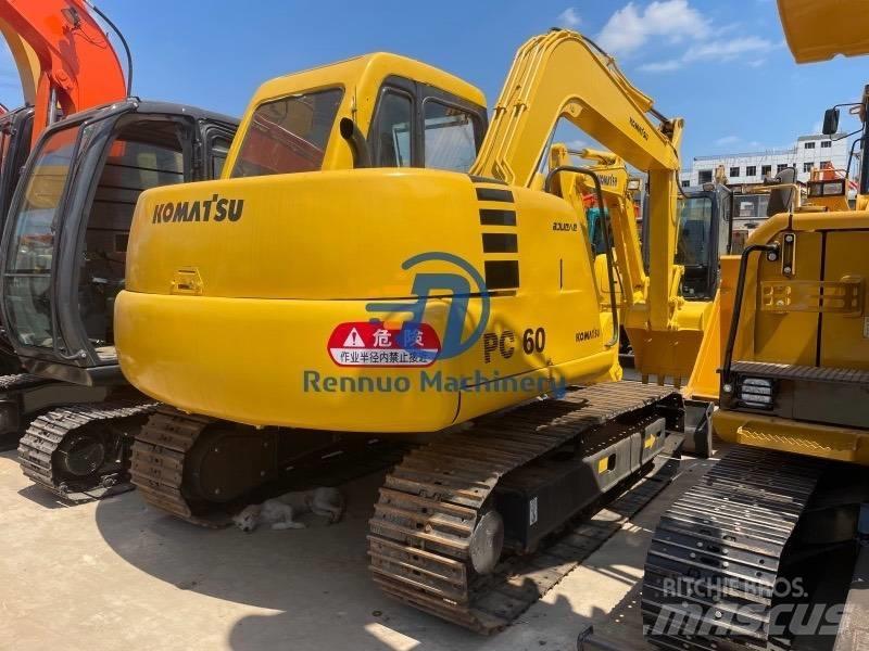Komatsu PC 60 Mini kotrók < 7t