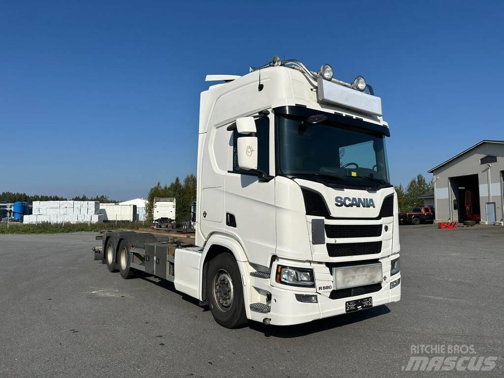 Scania R 580 Nyergesvontatók