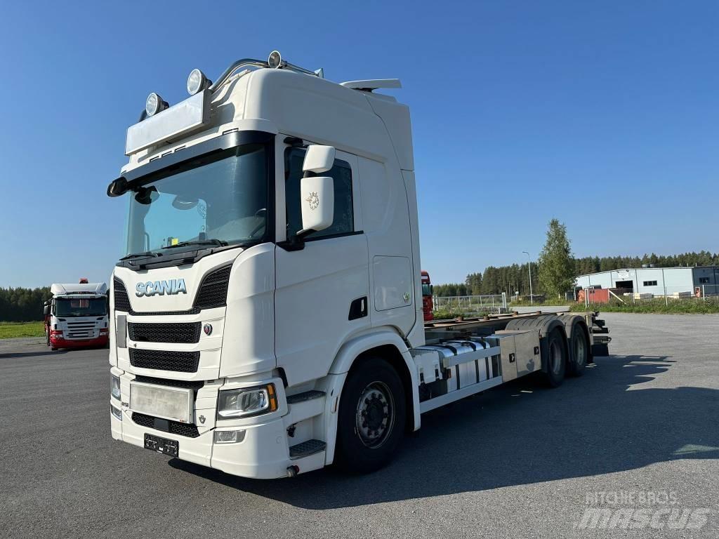 Scania R 580 Nyergesvontatók