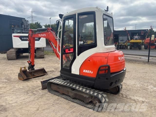 Kubota KX 61-3 Mini kotrók < 7t