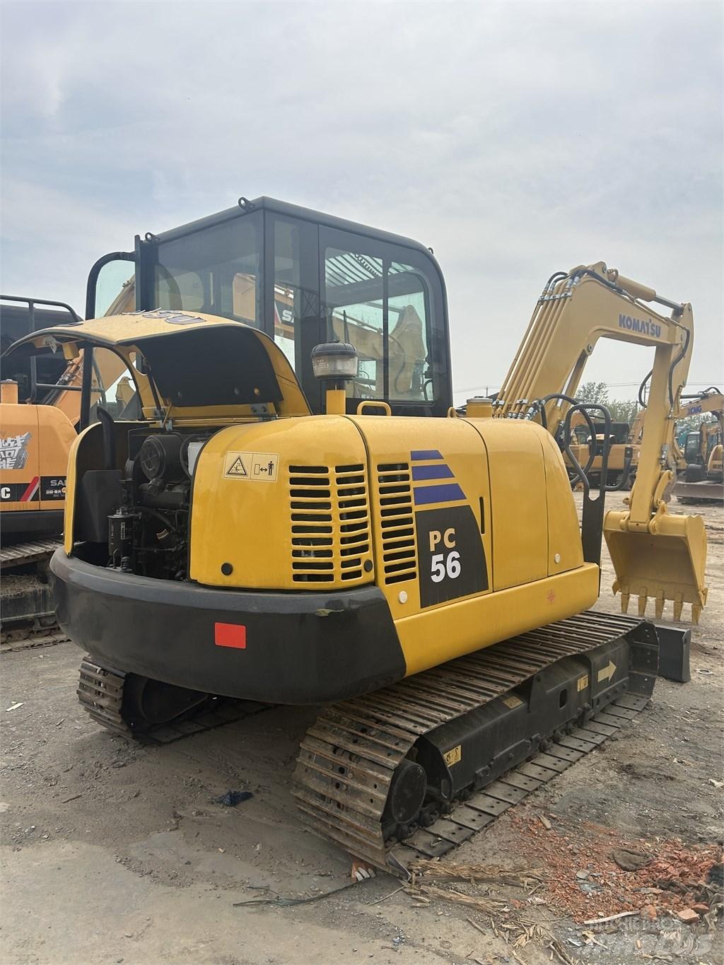 Komatsu PC 56 Mini kotrók < 7t