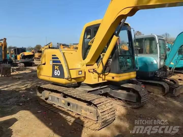 Komatsu PC60 Lánctalpas kotrók