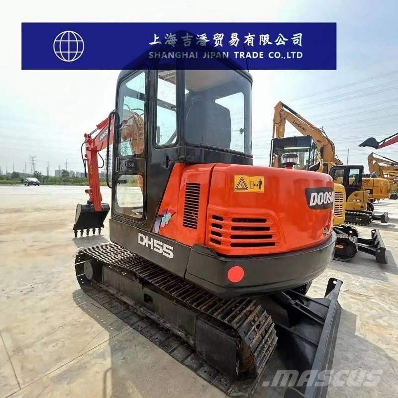 Doosan DH 55 Mini kotrók < 7t